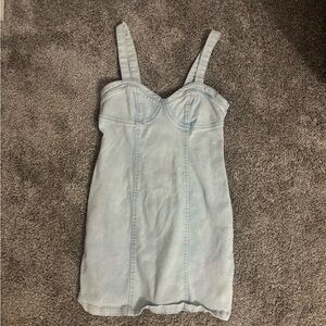 Light Blue Denim Dress